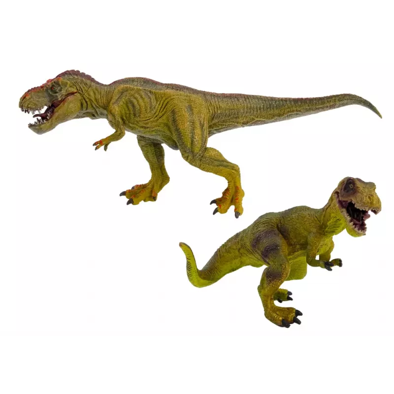 LEAN TOYS Dinozauru figūru komplekts Tiranozaurs ar mazu reālistisku 2 gab.