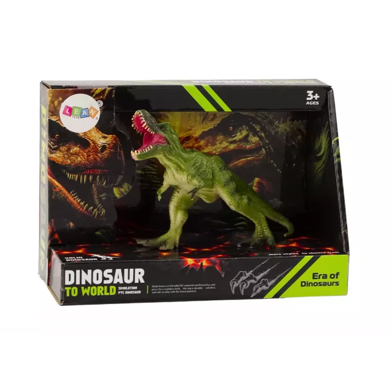 LEAN TOYS Kolekcionējama figūriņa Dinozaurs Tiranozaurs Rekss Zaļš 1 Gabals