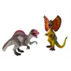 LEAN TOYS Dinozauru figūras Spinozaurs Dilofozaurs 2 gabalu komplekts