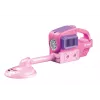 LEAN TOYS Pļaujmašīnas un trimmera burbuļu mašīna ar diviem šķidrumiem, rozā