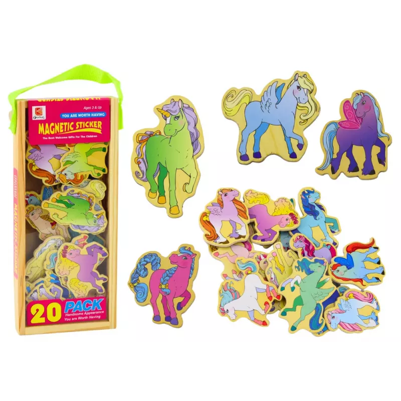 LEAN TOYS 20 krāsainu magnētisku bumbiņu komplekts