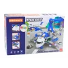 LEAN TOYS Interaktīvā lidmašīna, ko izjaukt, policijas iecirknis 2in1 DIY