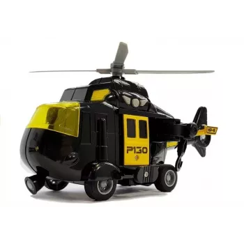 LEAN TOYS Glābšanas helikopters ar baterijām 1:20 Skaņa un Gaisma