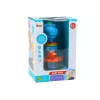 LEAN TOYS Nīlzirgs Vērptuve ar Bumbiņām Zīdaiņiem Zilā Krāsā