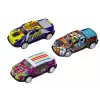 LEAN TOYS Atsperu komplekts čemodānā, 25 gab. Ceļa zīmes, Automašīnas