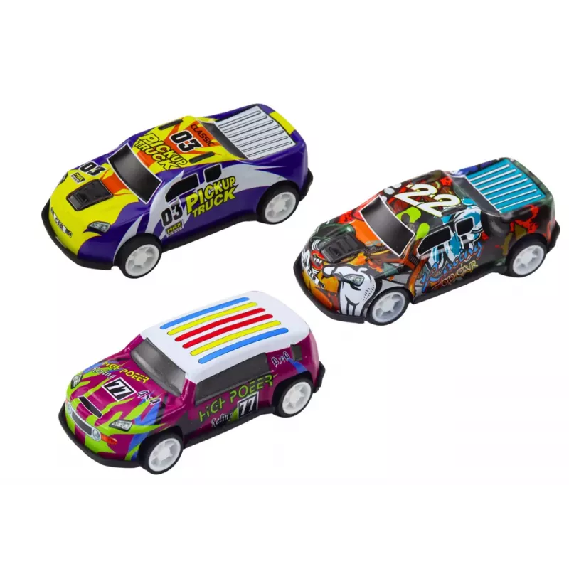 LEAN TOYS Atsperu komplekts čemodānā, 25 gab. Ceļa zīmes, Automašīnas