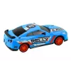 LEAN TOYS Ar tālvadību vadāma sporta automašīna 1:24 Zila ar maināmiem riteņiem