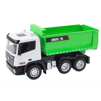 LEAN TOYS Remote Control RC Truck Tipper 1:18 Green