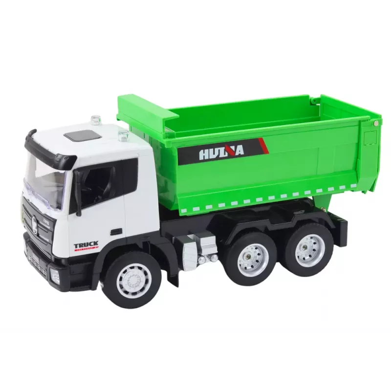 LEAN TOYS Remote Control RC Truck Tipper 1:18 Green
