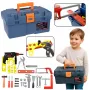 LEAN TOYS DIY Kit Tool Box Drill Accessories 100-Piece Set