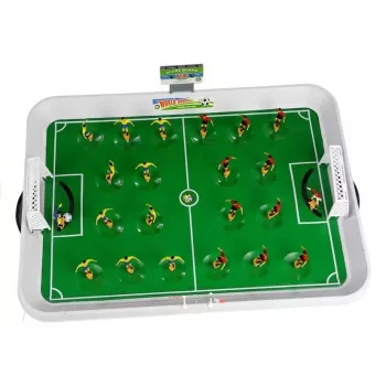 LEAN TOYS Galda futbols ar atsperēm Lielais laukums