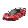 Būvbloķējumu auto RC Rastar 1:18 Ferrari FXXK EVO sarkans 88 gab.