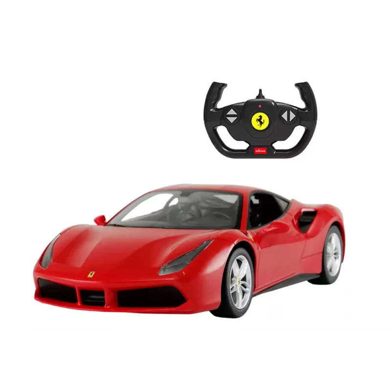 RASTAR RC Ferrari 488 GTB Remote Control Car 1:14 Red
