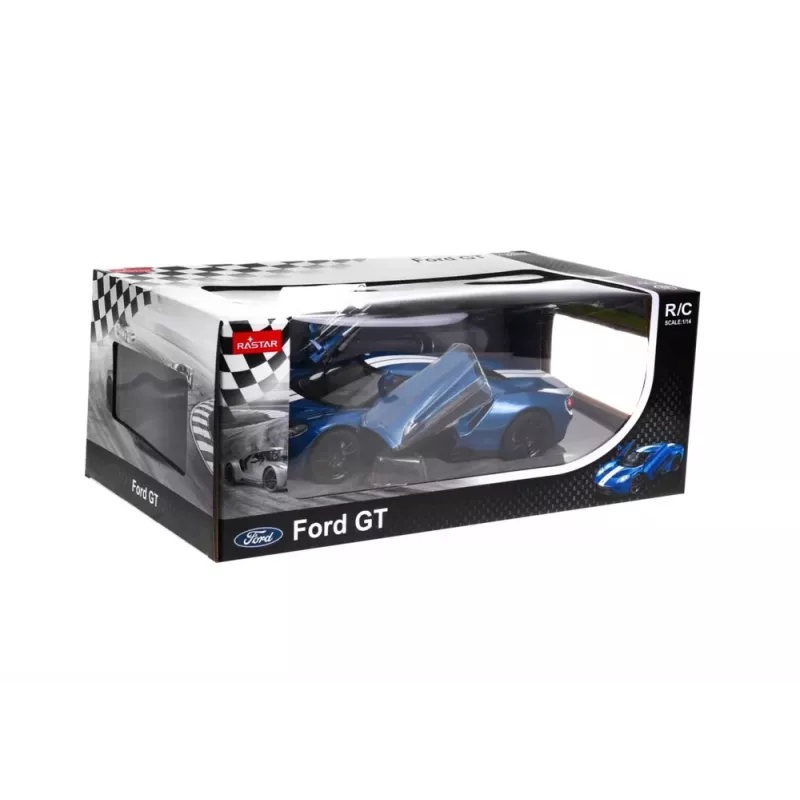 RASTAR RC Automašīna Ar Tālvadību Modelis Ford GT 1:14 Atveramas Durvis Zils