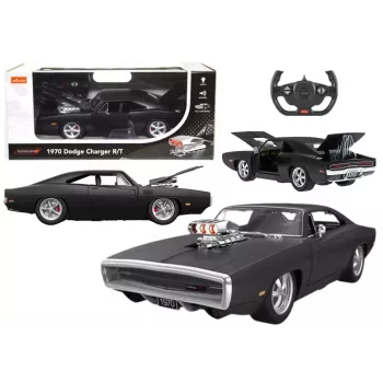 RASTAR RC Auto 1:16 Ar tālvadību Dodge Charger R/T Ar atveramiem elementiem Melns