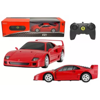 RASTAR RC Sports Car 1:24 Remote Controlled Ferrari F40 Red