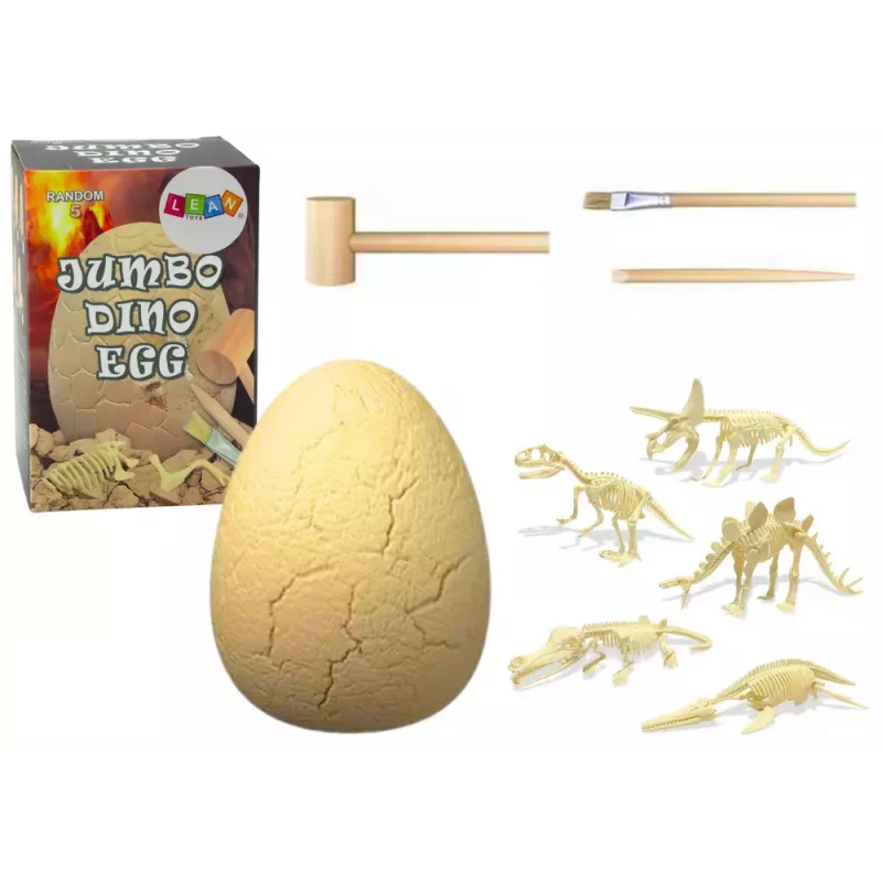 LEAN TOYS Arheoloģijas komplekts Dinozauru olu fosilijas