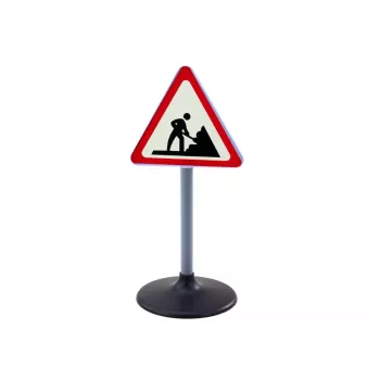 LEAN TOYS Lielā ceļa darbu brīdinājuma zīme 70 cm