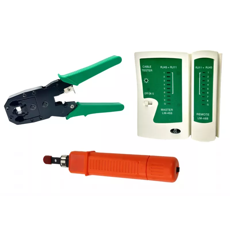 LEAN Network Tool Set 19in1 Cable Tester Crimping Tool