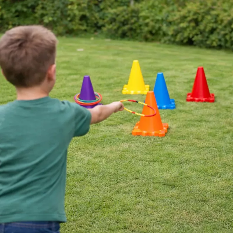 LEAN TOYS Sporta prasmju spēļu komplekts Metiens mērķī 3in1