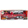 LEAN TOYS Fire Truck Red With Boom Lights Sounds
