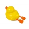 LEAN TOYS Dzeltenā pīle uz baterijām 18 cm vannai