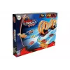 LEAN TOYS Sacīkšu trase ar 4 cilpām, divām 181 cm automašīnām