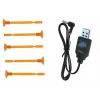 LEAN TOYS Remote Controlled Robot R/C Fires Bullets