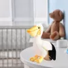 LEAN TOYS Pluša pelikāna putns Pluša rotaļlieta Mascot Cuddly Toy 24cm
