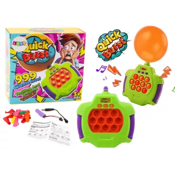 LEAN TOYS Pop-It Electronic Console Arcade Game Exploding Balloons