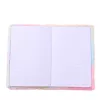 LEAN Plush Fur Notebook Lined Penguin Notebook Colored A5