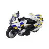 LEAN TOYS Policijas motocikls ar berzes piedziņu, bateriju darbināmām gaismām un skaņu