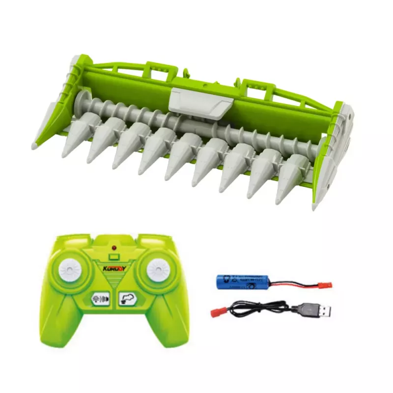 LEAN TOYS Combine Harvester With Corn Header Remote Controlled RC 2.4G