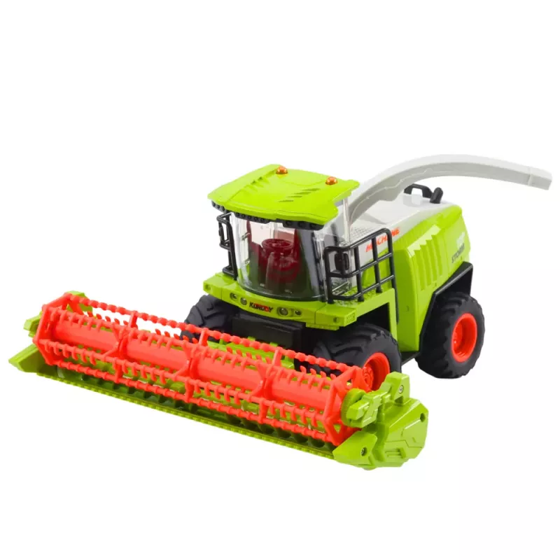 LEAN TOYS Lauksaimniecības kombains ar graudu platformu, tālvadības RC 2.4G
