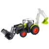 LEAN TOYS Lauksaimniecības traktors ar rotējošu kausu un ekskavatoru 2in1 tālvadības 2.4G