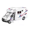LEAN TOYS Auto Kempings Balts Gaismas Skaņas Atveramas Durvis