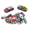 LEAN TOYS Automašīnu komplekts koferī 25 gabali ar ceļa paklāju