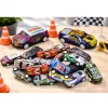 LEAN TOYS Automašīnu komplekts koferī 25 gabali ar ceļa paklāju