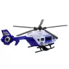 LEAN TOYS Policijas helikopters ar āķi, nestuvēm, gaismām un skaņām 1:12