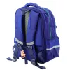 LEAN Bērnu skolas mugursoma ar krūšu siksnu, tumši zila/zaļa, 20L, 38cm