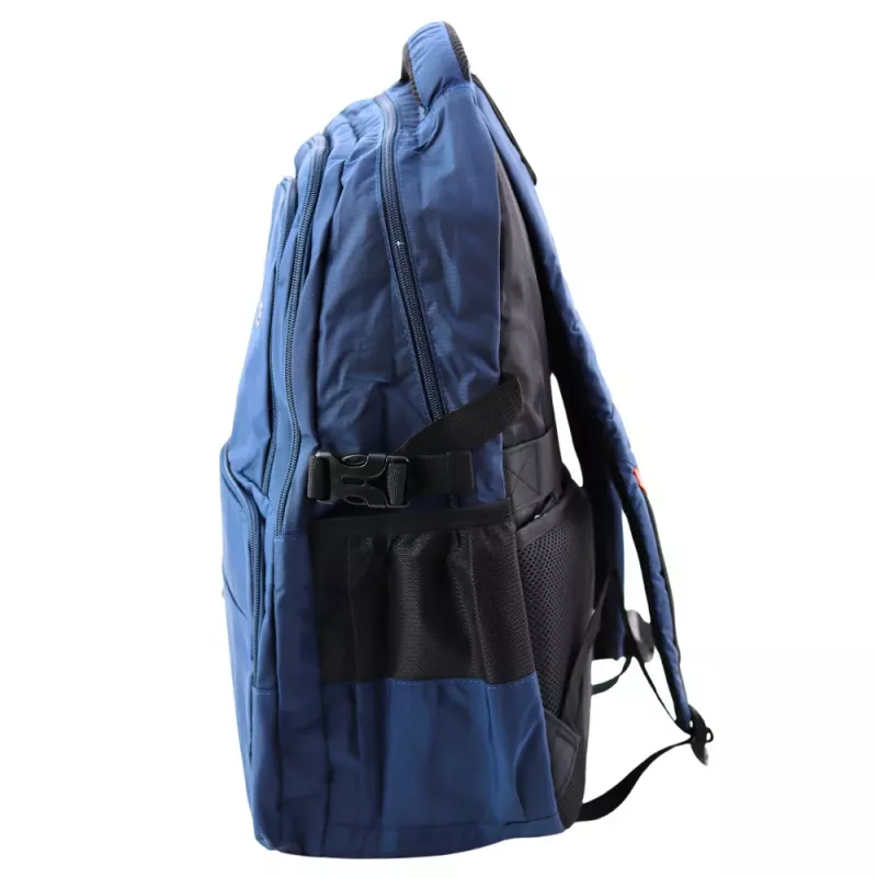 LEAN Functional City Backpack 9 Pockets Navy Blue 35L 48cm