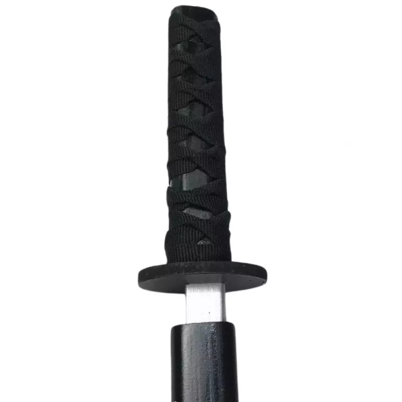 LEAN TOYS Koka Katana Zobens Spēlei Treniņam Melns 70cm