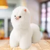 LEAN TOYS Plush Toy Cuddly Toy Llama White 40 x 40 cm