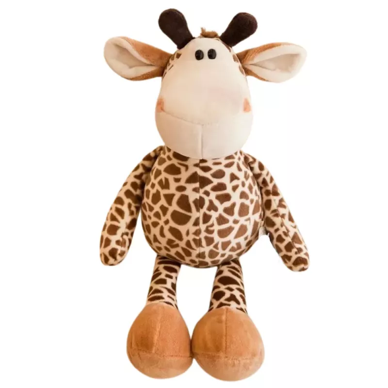 LEAN TOYS Plush Mascot Cuddly Toy Giraffe Spotted 25cm
