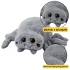 LEAN TOYS Plush Mascot Insect Spider Gray 30cm
