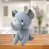 LEAN TOYS Plush Mascot Cuddly Toy Large Elephant Gray 36cm