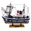 LEAN TOYS Kolekcionējams Dekoratīvs Modelis Zvejas Laiva Flying Lady 24x23cm