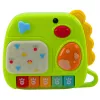 LEAN TOYS Interaktīvās klavieres mazuļiem Dinozaurs Zaļš