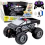 LEAN TOYS Off-Road RC Policijas Auto Ar Tālvadību Melns 1:16