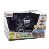LEAN TOYS RC Policijas bezceļu transportlīdzeklis ar tālvadību 1:16 Gaismas Dūmi